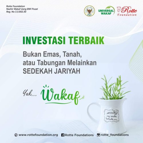 Investasi Terbaik, Bukan Emas, Tanah atau Tabungan melainkan SEDEKAH JARIYAH
