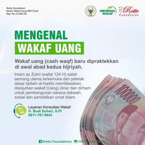 INI JENIS WAKAF UANG DAN TATA KELOLANYA, SIMAK YUK!